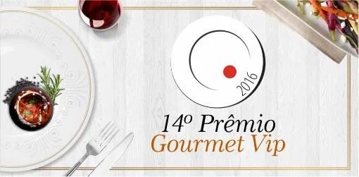 Votação do Prêmio Gourmet Vip 2016 será aberta nesta segunda-feira