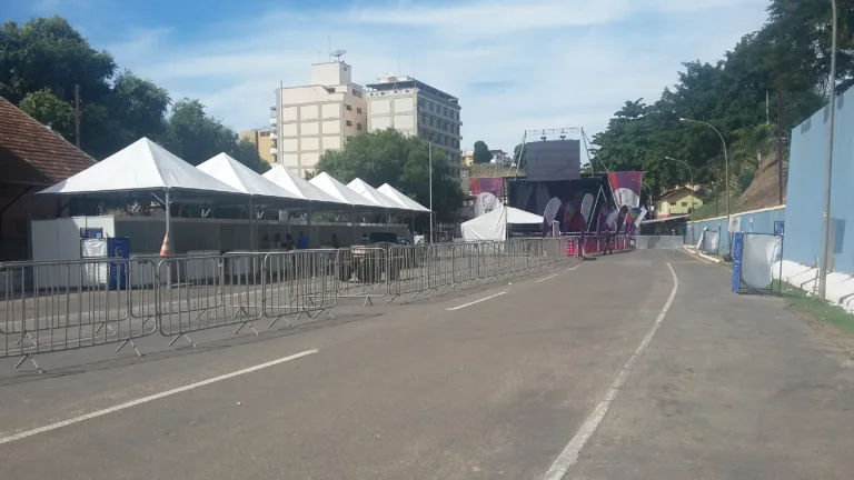 Tudo pronto para a passagem da Tocha Olímpica por Cachoeiro de Itapemirim