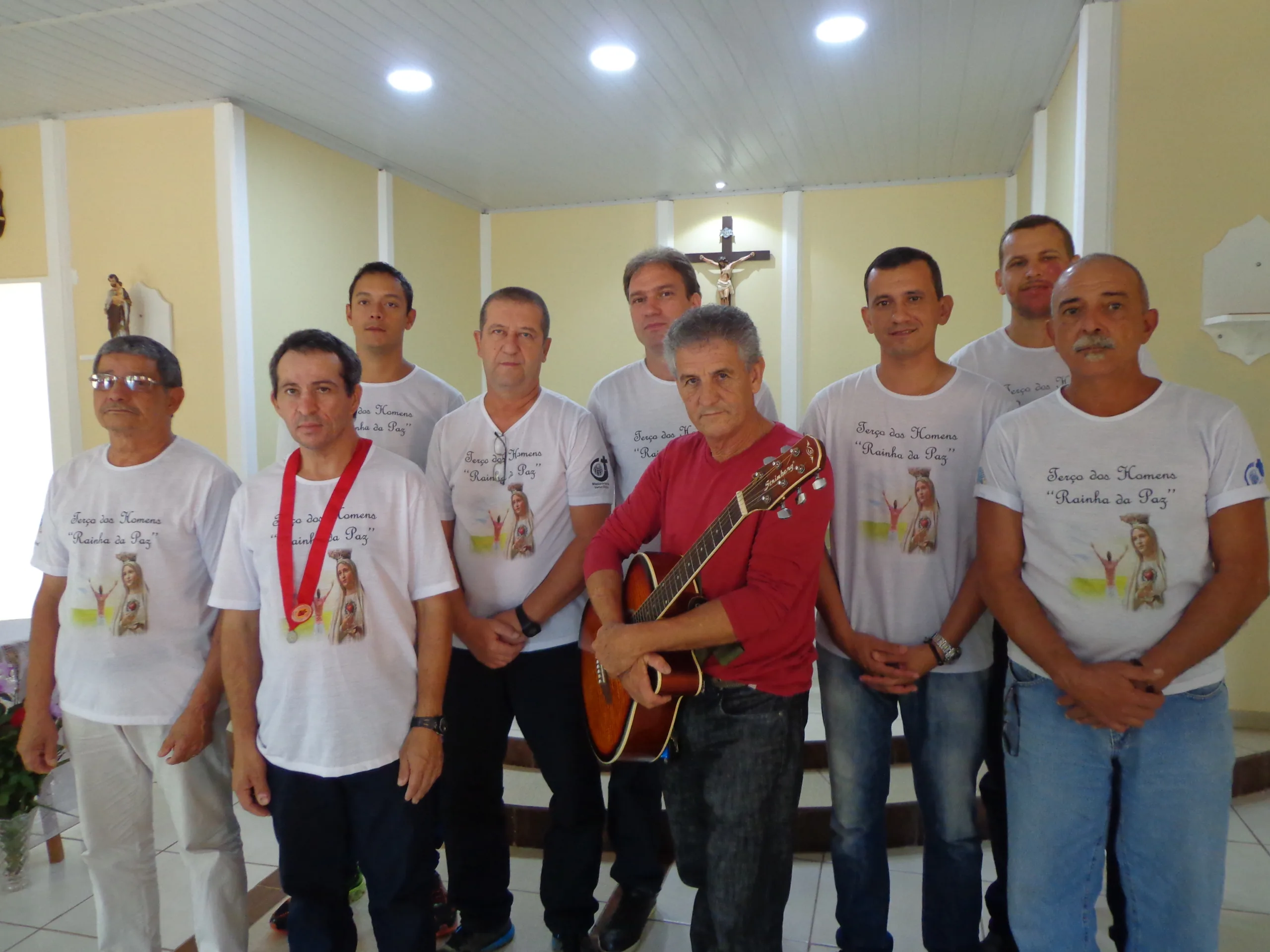 Grupo de Domingos Martins participa de Encontro Estadual do Terço dos Homens