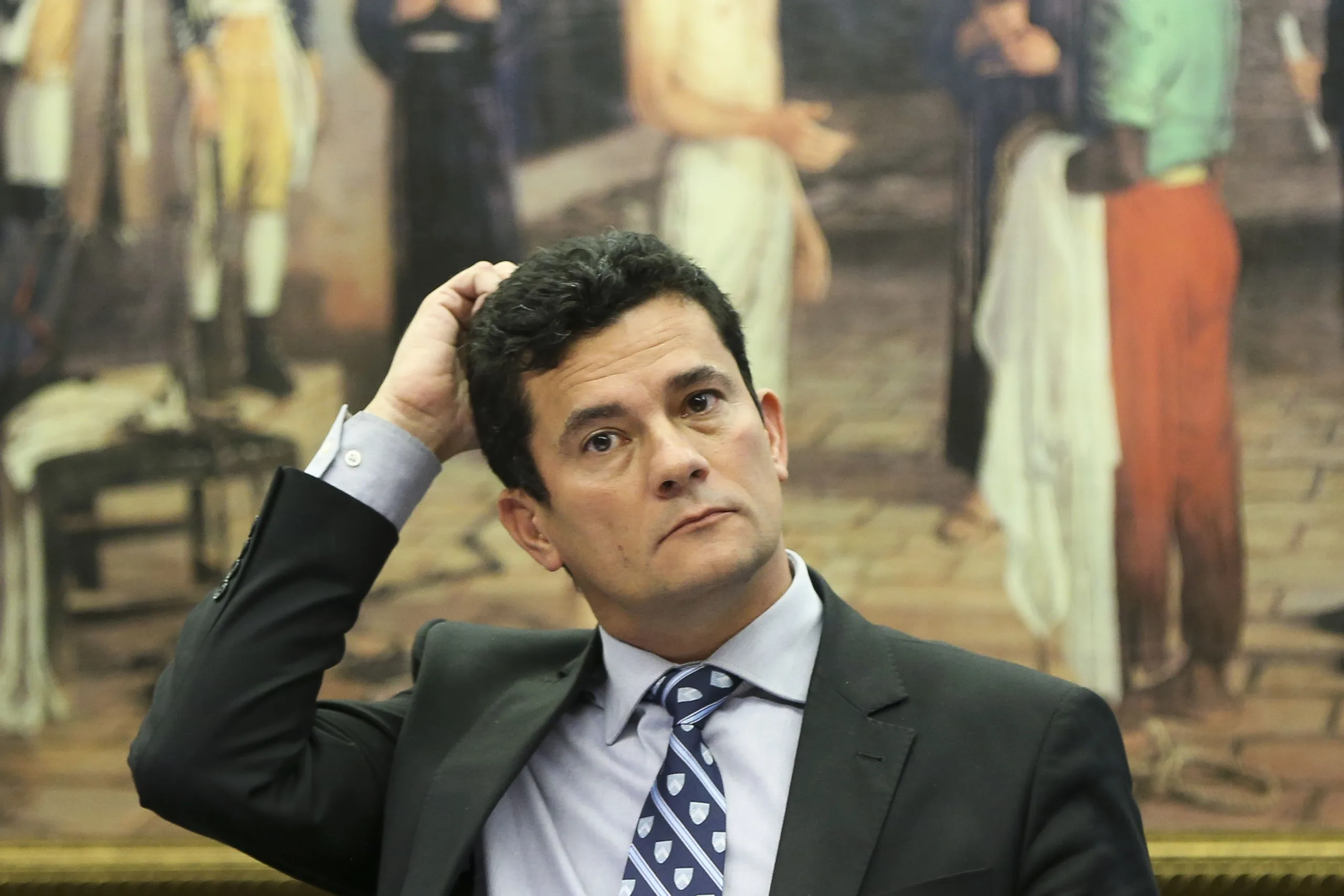 Brasília – O juiz da 13ª Vara Federal do TRF da 4ª Região, Sérgio Moro, participa de audiência pública na Comissão Especial do Novo Código de Processo Penal (PL 8.045/10), na Câmara dos Deputados (Marcelo Camargo/Agência Brasil)