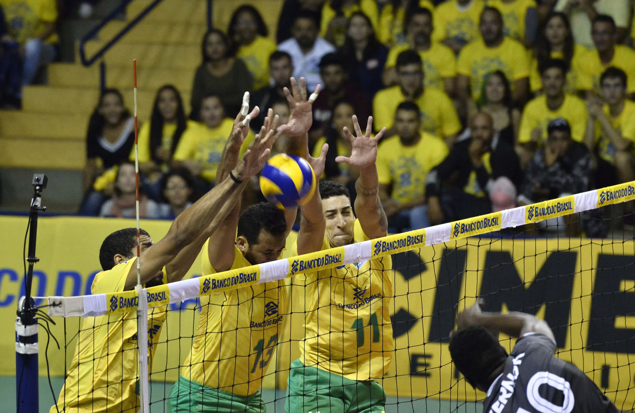 Seleção masculina de vôlei estreia com vitória no Pré-Olímpico