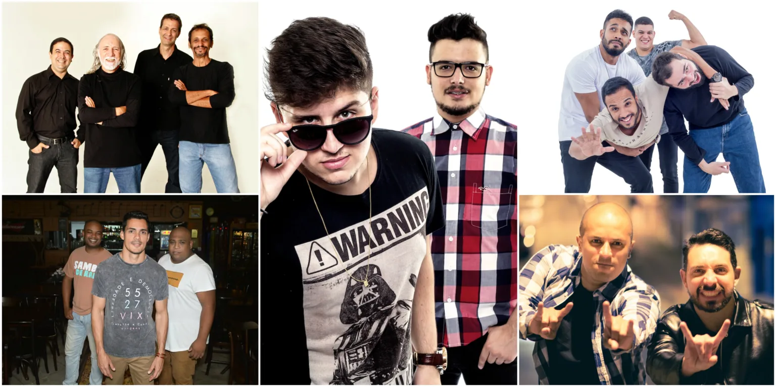 Samba, sertanejo, pop rock e pagode agitam o fim de semana Samba, sertanejo, pop rock e pagode agitam o fim de semana