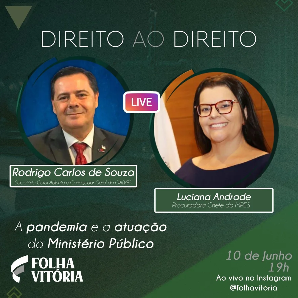 Lives do Folha falam sobre situação dos portos, atuação do MPES e venda de veículos seminovos