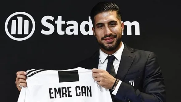 Emre Can chega na Juventus e diz: 'Seria grandioso jogar com Cristiano Ronaldo'