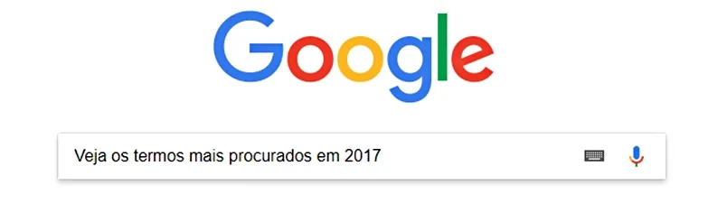 Google libera listas com os termos mais procurados em 2017