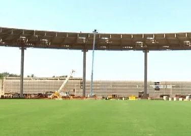 Estádio Kleber Andrade, em Cariacica, tem 80% das obras concluídas