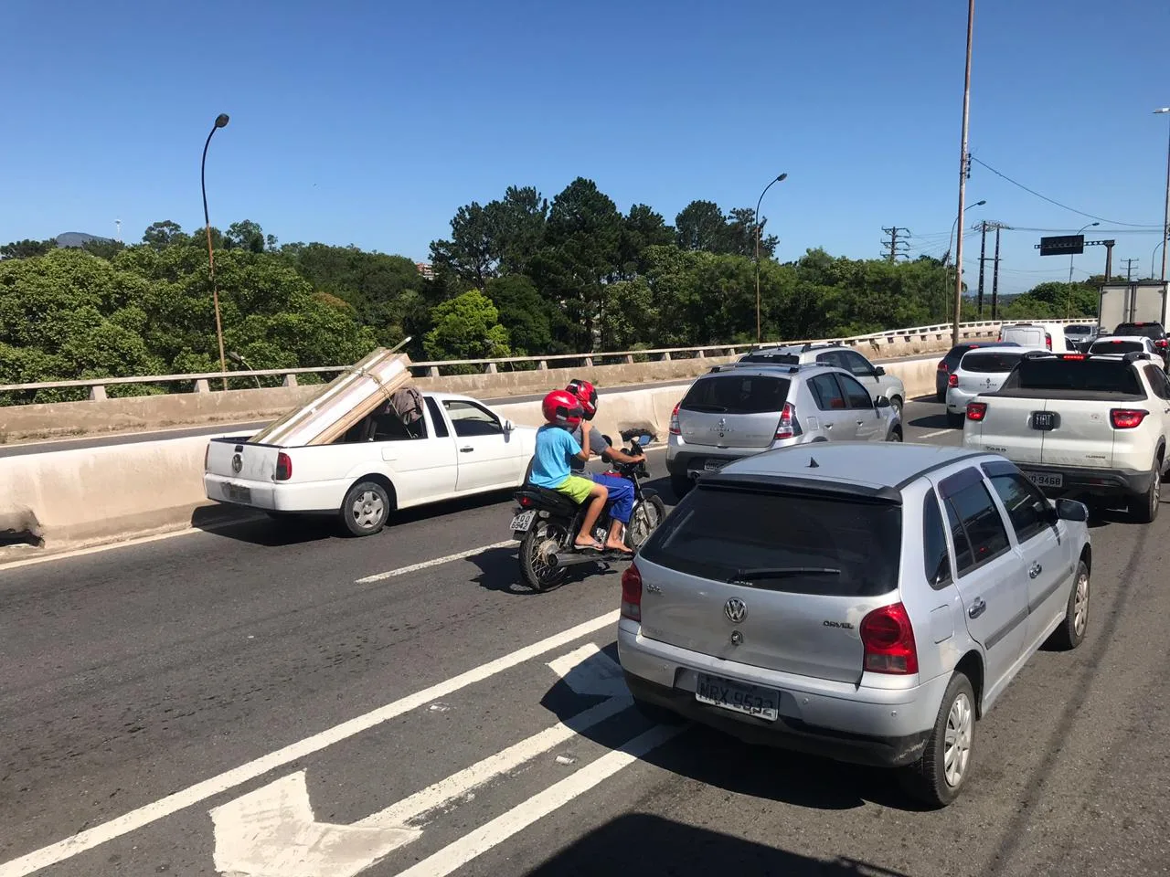 Pontos de lentidão continuam em Vitória. Acompanhe a situação na GV nesta quinta!