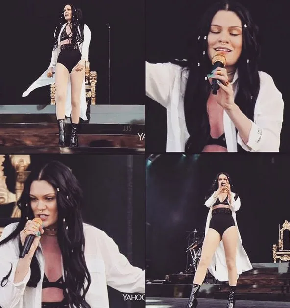 Jessie J vai do hospital direto para os palcos