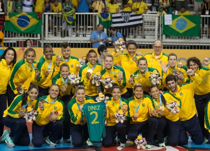 Time de ouro: seleção feminina de handebol é pentacampeã no Pan-Americano