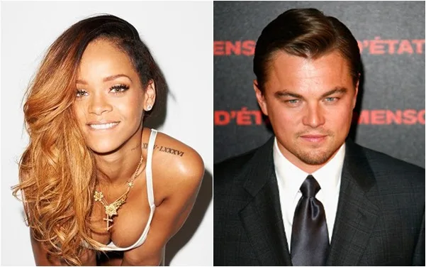 Rihanna e DiCaprio são vistos aos beijos em festa