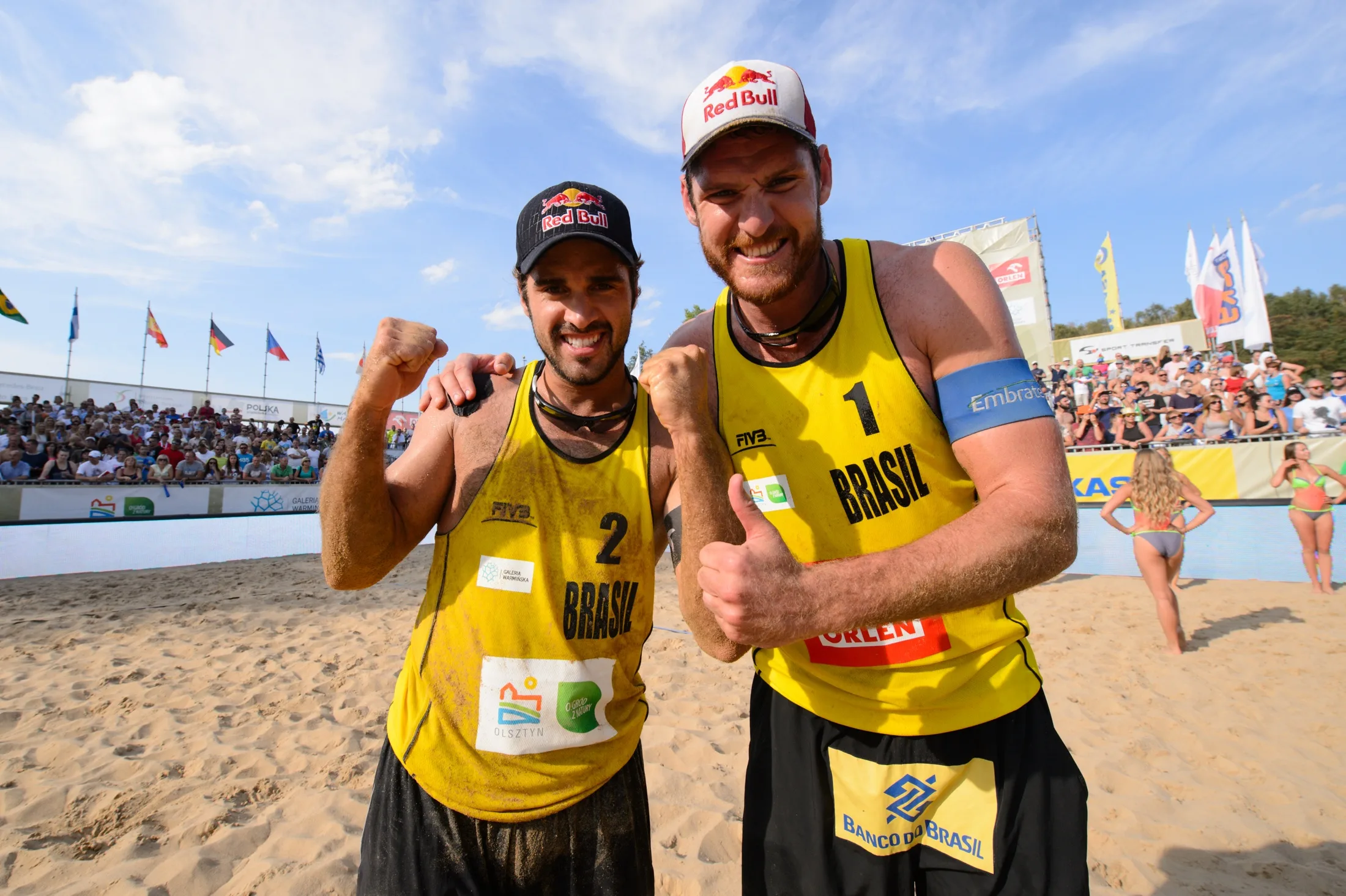 Alison e Bruno Schmidt vão pegar dupla americana nas quartas de final do Rio-2016