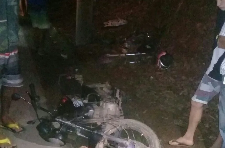 Acidente entre duas motos deixa um morto em Atílio Vivácqua