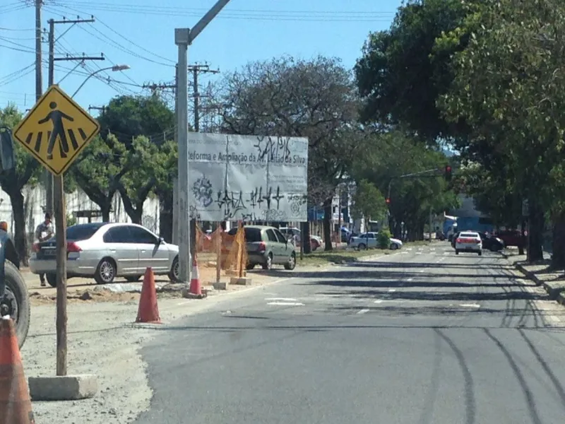 Obras na Leitão da Silva