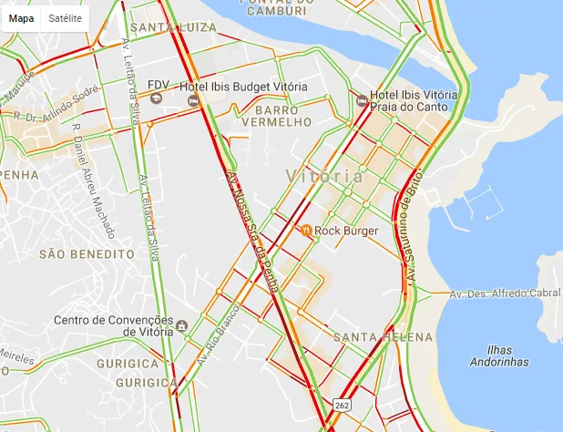 Atenção motorista! Trânsito complicado nesta sexta-feira na Reta da Penha