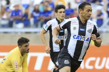 Ricardo Oliveira marca dois, Santos empata com o Cruzeiro e adia festa do Palmeiras