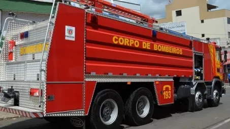 Incêndio atinge Morro da Fonte Grande, em Vitória