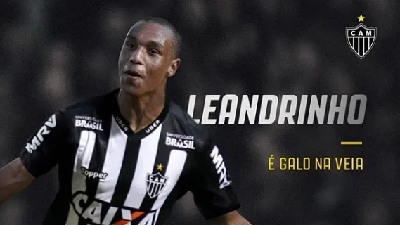 Atlético-MG anuncia atacante Leandrinho por empréstimo junto ao Napoli