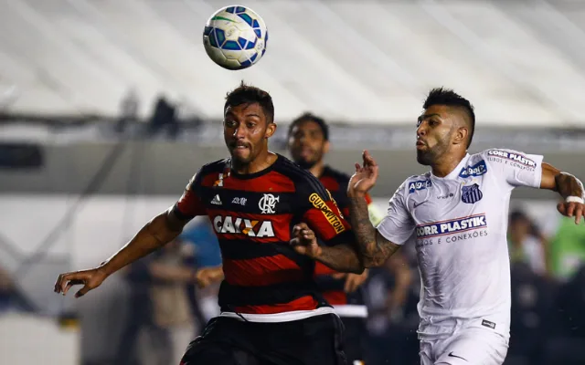Santos joga mal, empata com o Flamengo na Vila Belmiro e deixa o G4