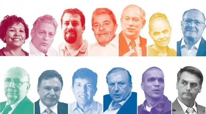 Líderes a 15 dias da eleição só ficaram fora do segundo turno em 1989 e 2014