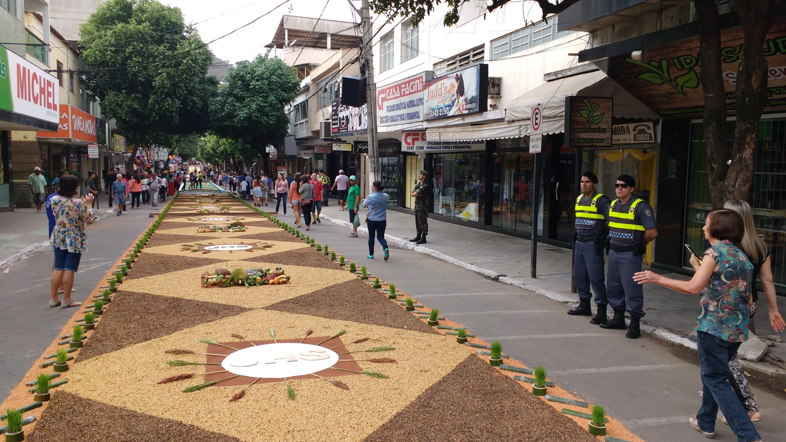 Polícia Militar reforça policiamento durante a Festa de Corpus Christi em Castelo