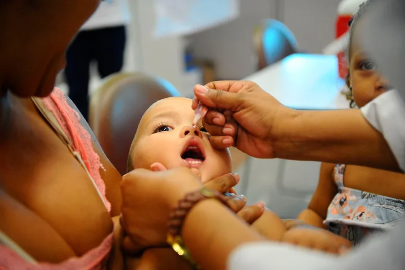 Fiocruz promove hoje (08), campanha de vacinação contra sarampo e paralisia infantil. Além da vacinação há diversas atividades educativas promovidas pela instituição (Tomaz Silva/Agência Brasil)