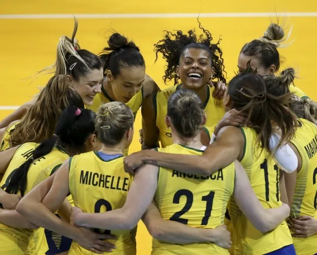 TORONTO / CANADA – 20.07.2015 – Brasil, vence os Estados Unidos no volei feminino, nos jogos Pan-Americanos de Toronto 2015. Foto: Washington Alves/Exemplus/COB