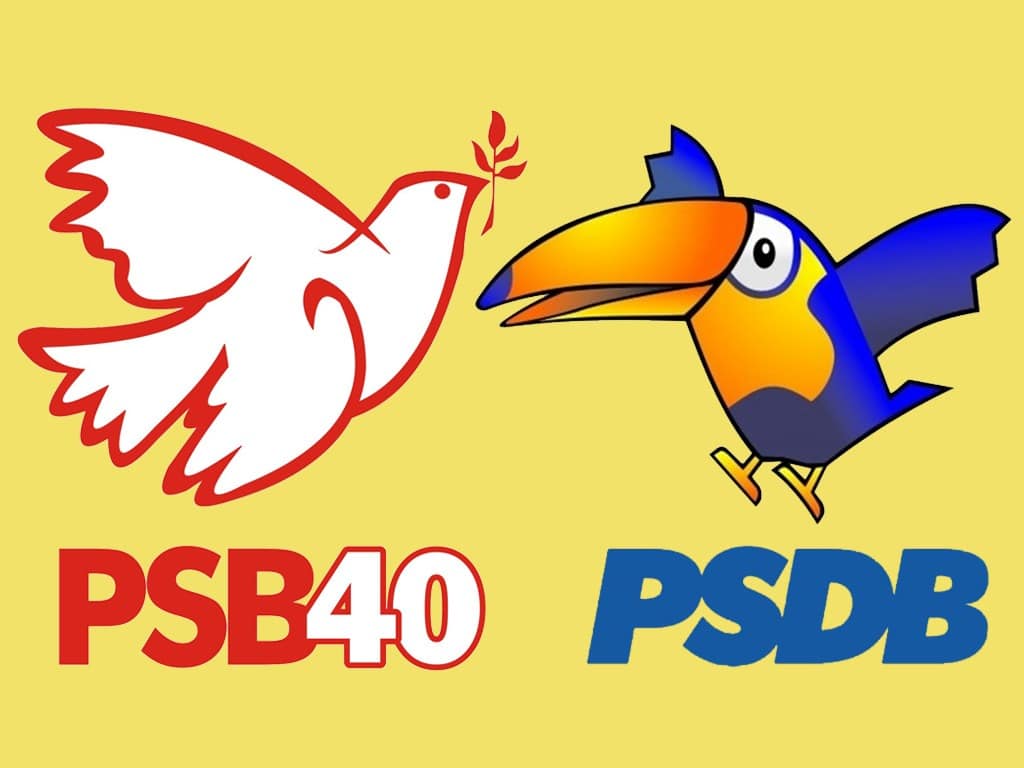 Palanque duplo no radar de PSB e PSDB