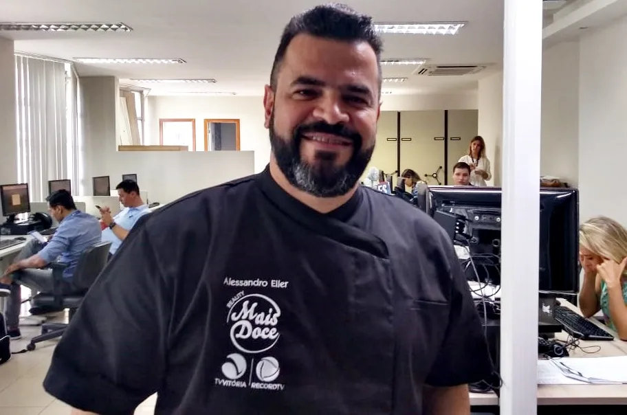 Com coronavírus, apresentador da TV Vitória Alessandro Eller segue em tratamento no hospital