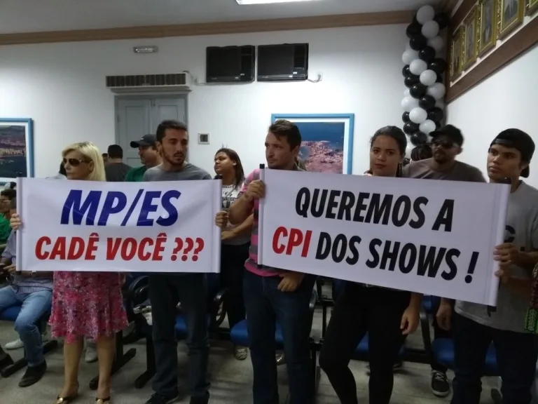 Plenário cheio e ‘CPI dos Shows’ negada mais uma vez na Câmara de Guarapari