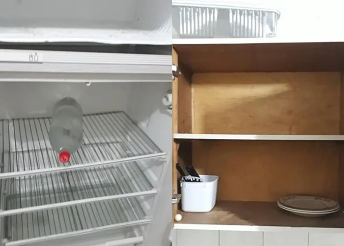 Com geladeira e armários vazios, jovem pede ajuda de capixabas para conseguir emprego Com geladeira e armários vazios, jovem pede ajuda de capixabas para conseguir emprego