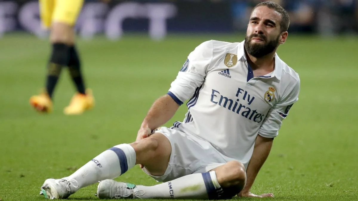 Real Madrid confirma lesão e Carvajal preocupa para Liga dos Campeões