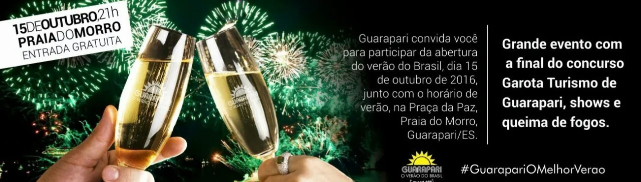 Com show e queima de fogos, Guarapari abre oficialmente o verão no fim de semana