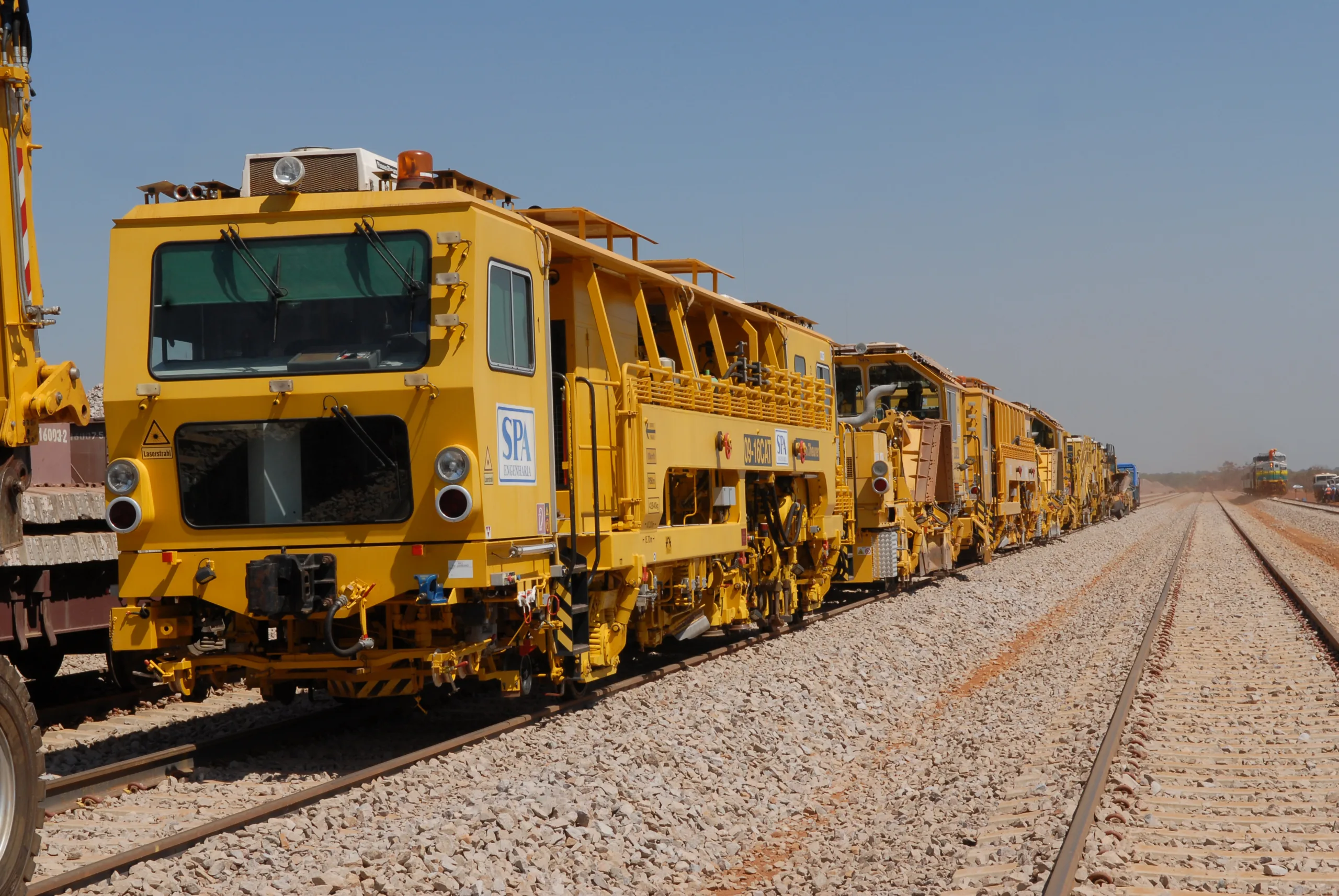 Ferrovia lançada em maio terá de ser reparada