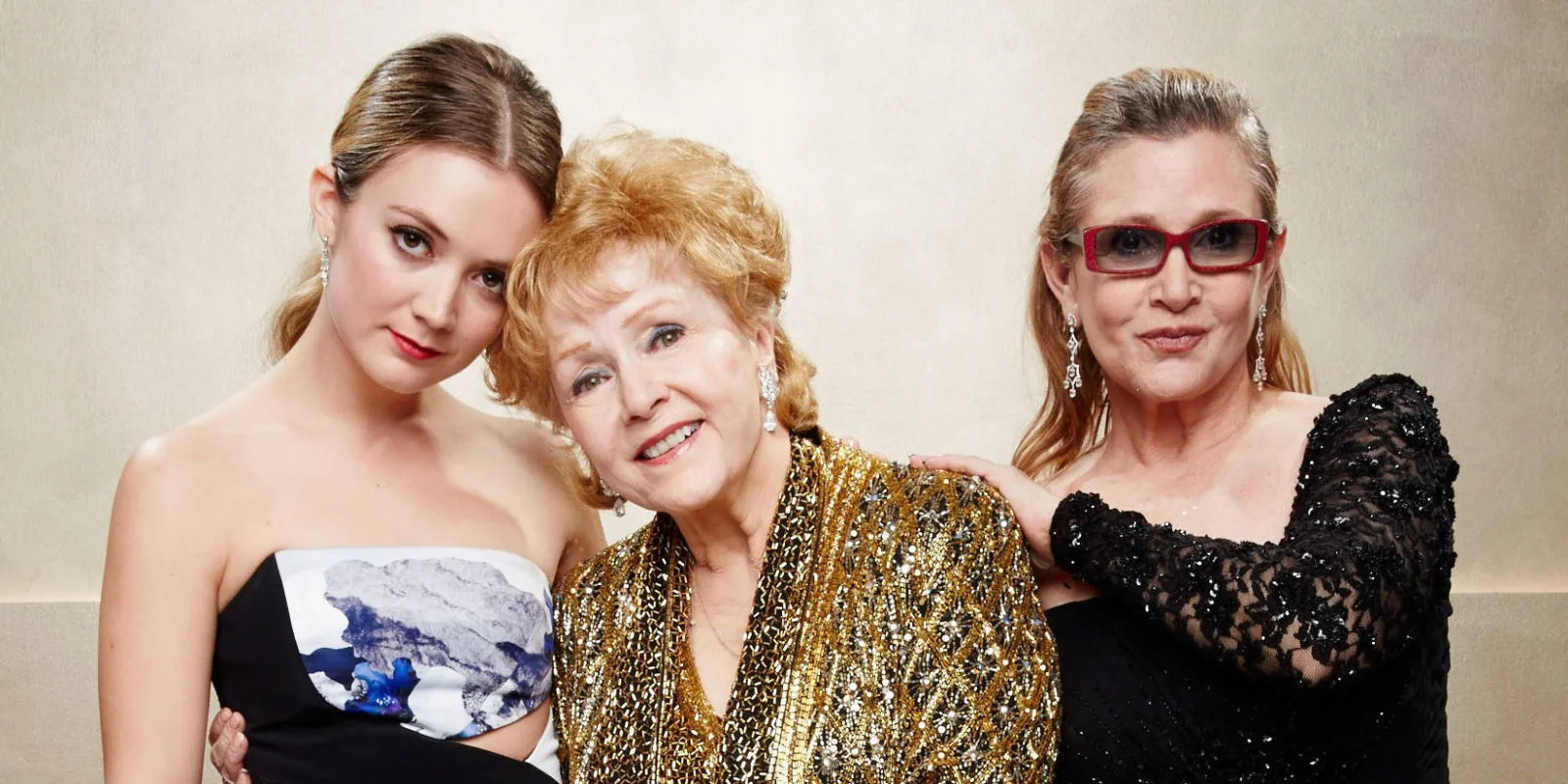 Atores e amigos apoiam Billie Lourd, filha de Carrie Fisher, após a morte da mãe