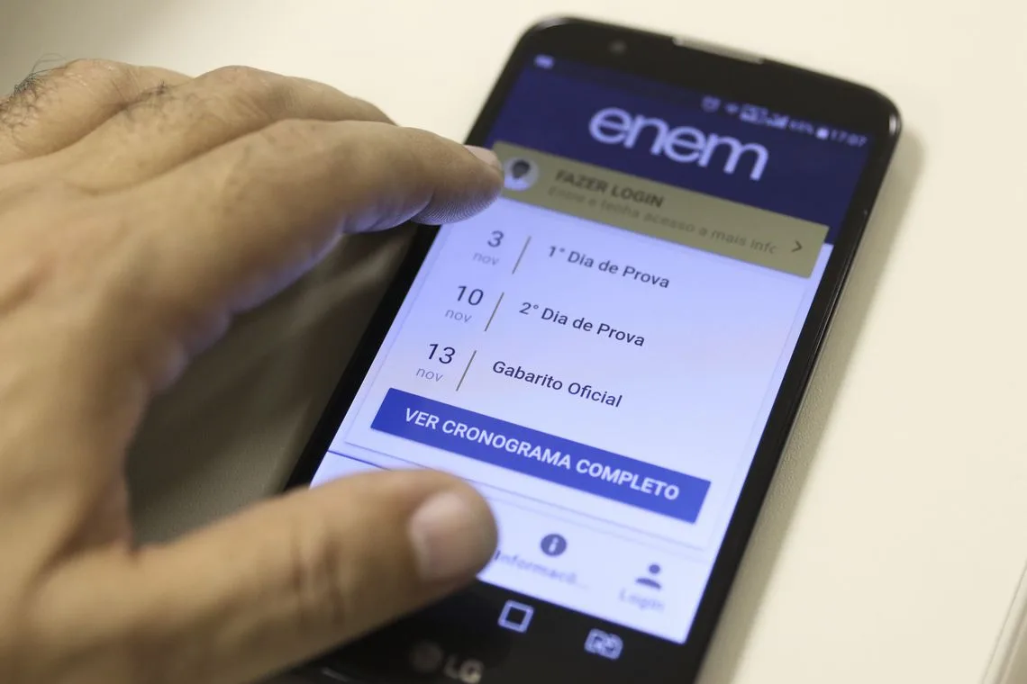 Aplicativo de Celular ENEM 2019