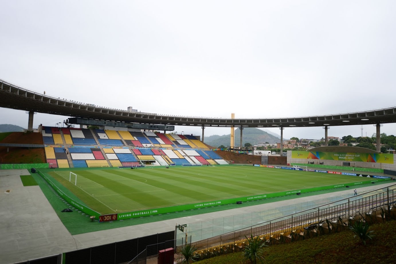 Estádio Kleber Andrade. Foto: Sesport / Governo do ES