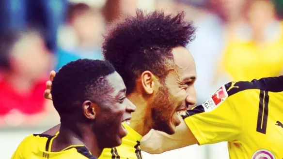 Com dois gols de Aubameyang, Borussia Dortmund vence Milan na China