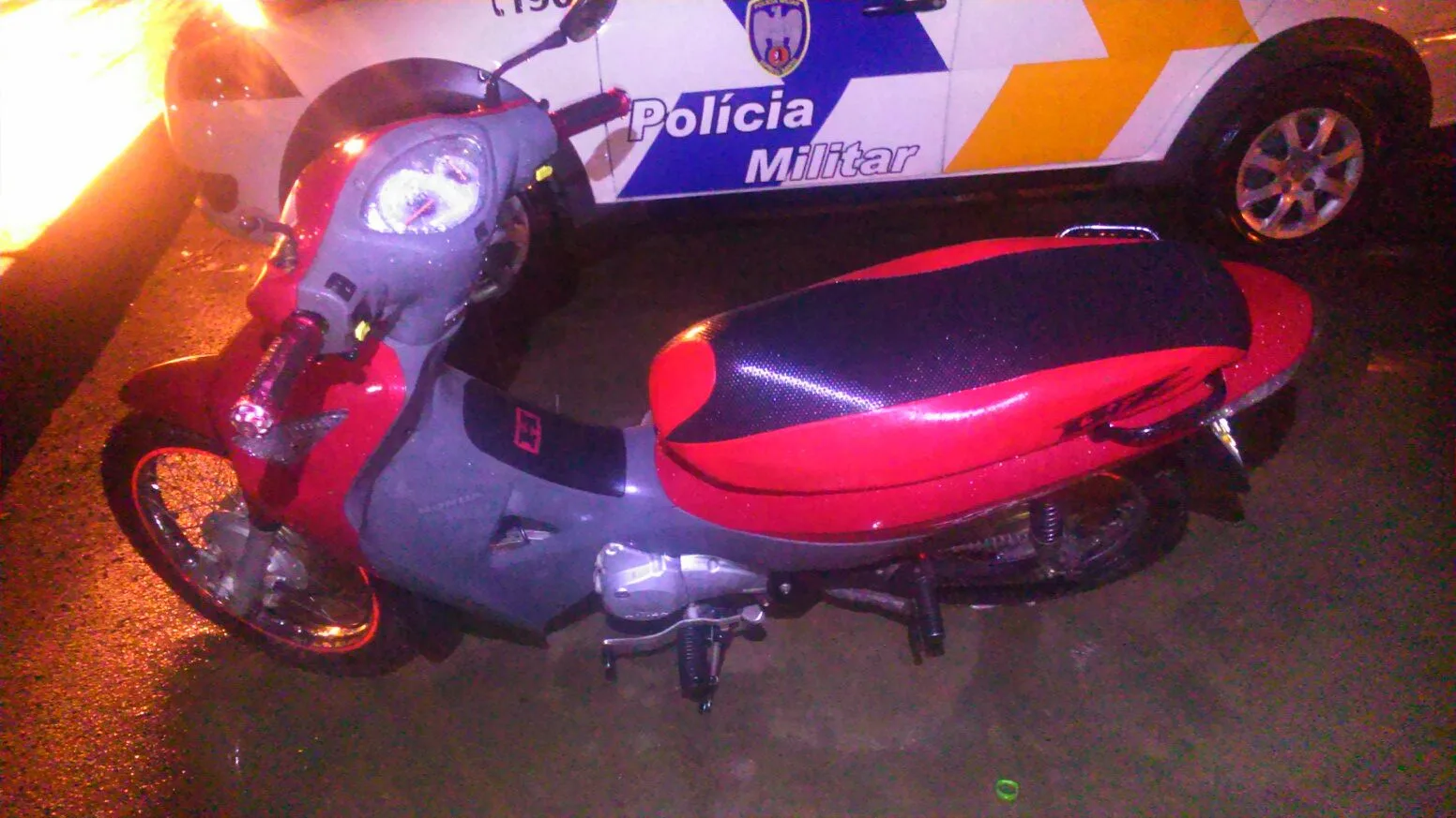 Polícia recupera motocicleta logo depois de ser furtada em Cachoeiro