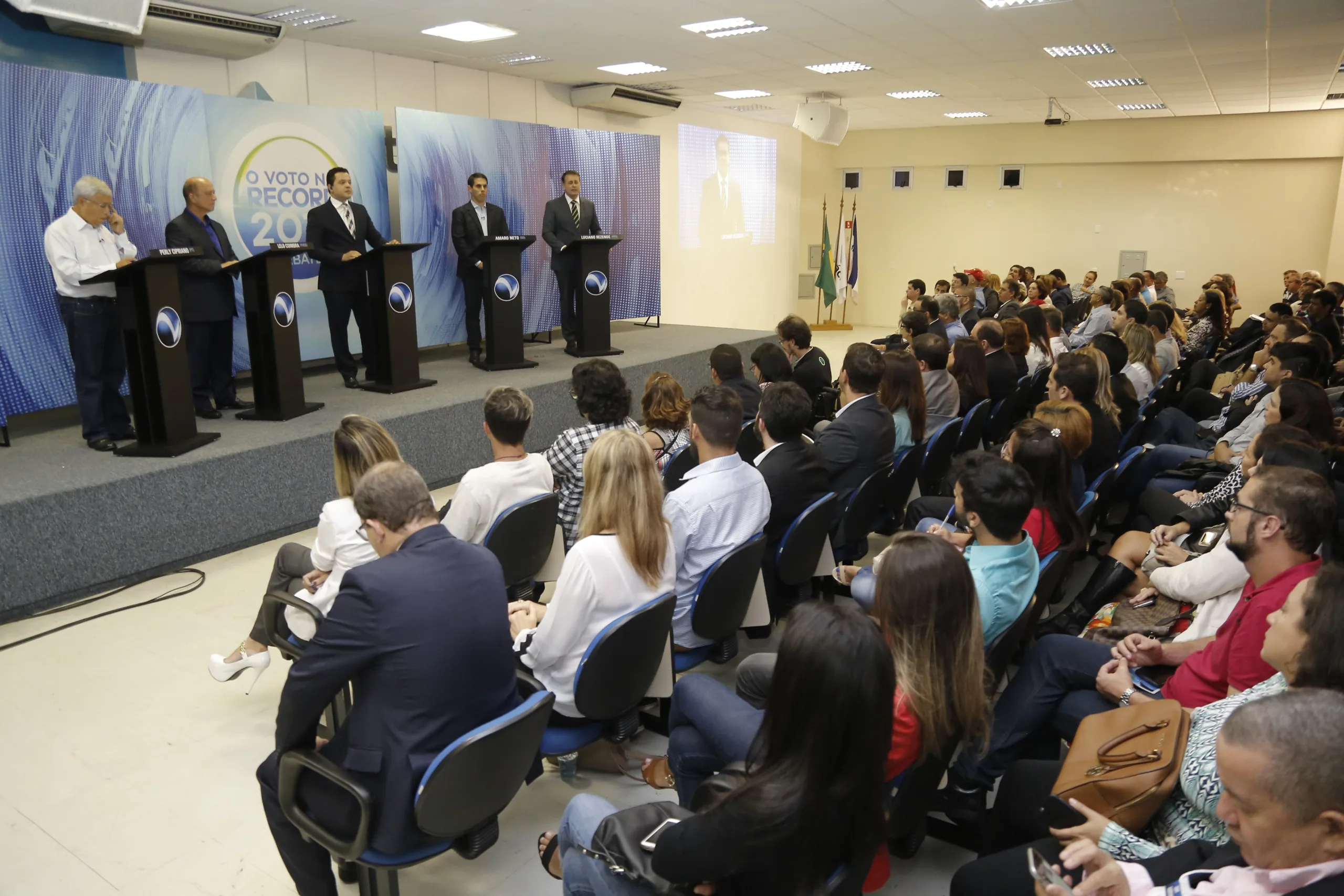 Candidatos a prefeito da capital aprovam formato do debate promovido pela Rede Vitória