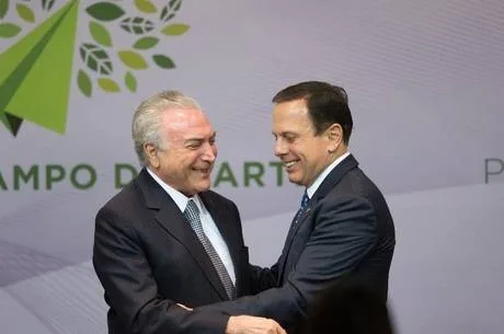 Doria diz que conversou com Temer sobre quadro eleitoral de SP e do Brasil