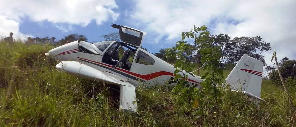 Equipe da Aeronáutica vem ao Espírito Santo para colher informações de acidente em Afonso Cláudio