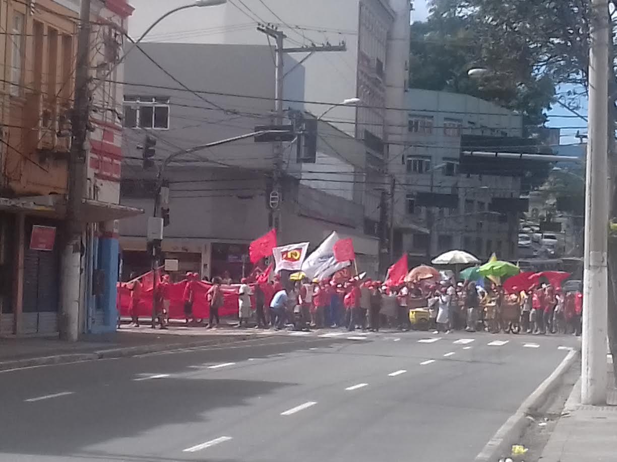 Sindicatos fazem ato pelo Dia do Trabalho nesta segunda-feira em Vitória