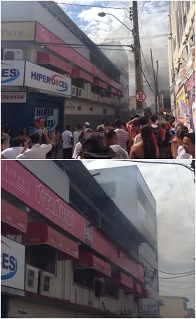 Incêndio atinge restaurante em bairro de Cariacica