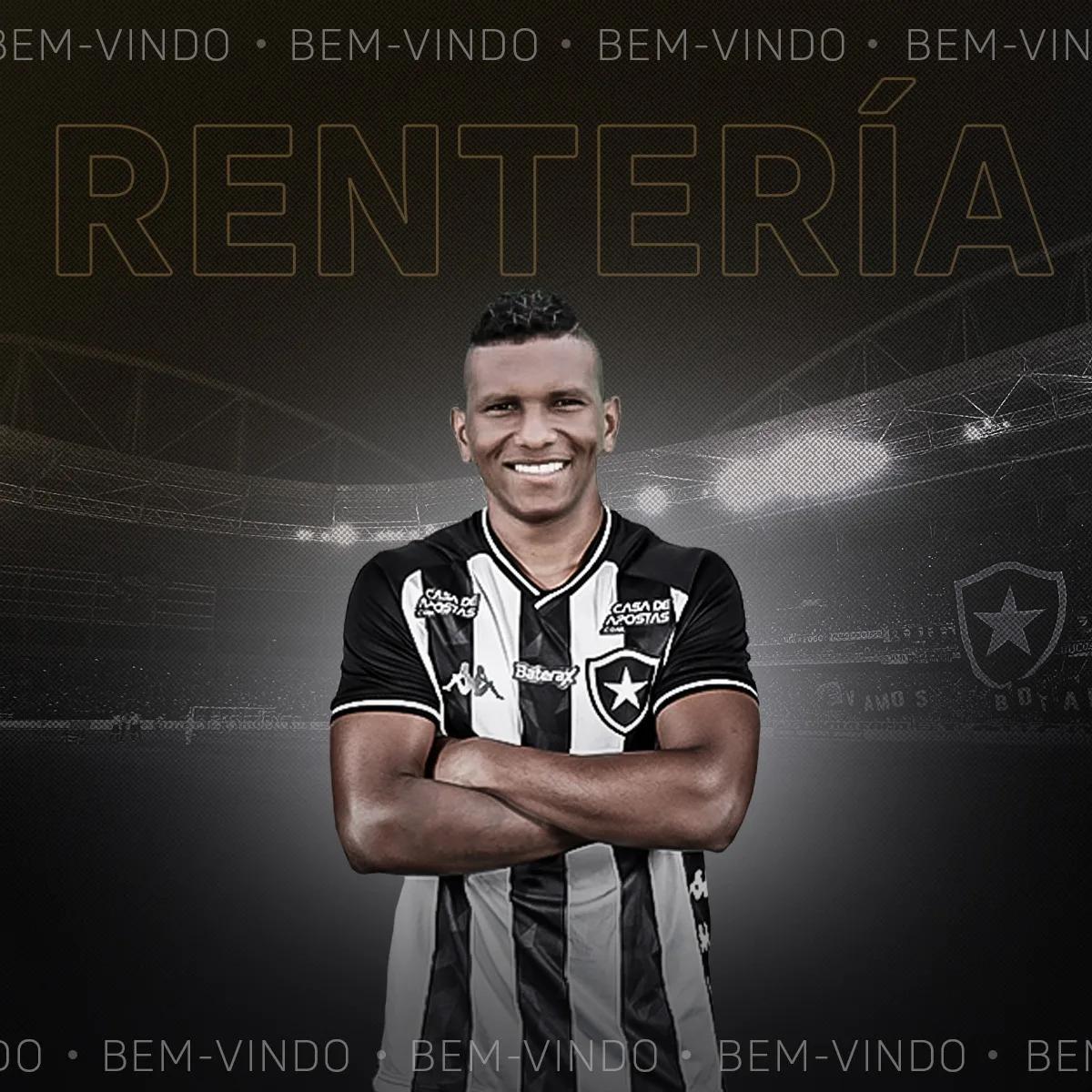 Volante Rentería aparece no BID e pode reforçar o Botafogo diante do Atlético-PR