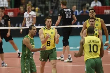 Brasil vence a Alemanha na estreia no Mundial de Vôlei