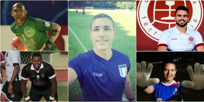 Dia do goleiro: profissionais da 'posição ingrata' contam suas histórias no futebol capixaba