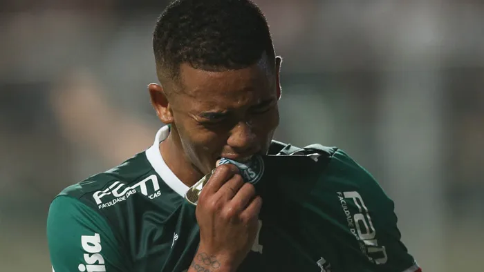 Gabriel Jesus comemora empate com o Atlético-MG: 'Belo resultado'