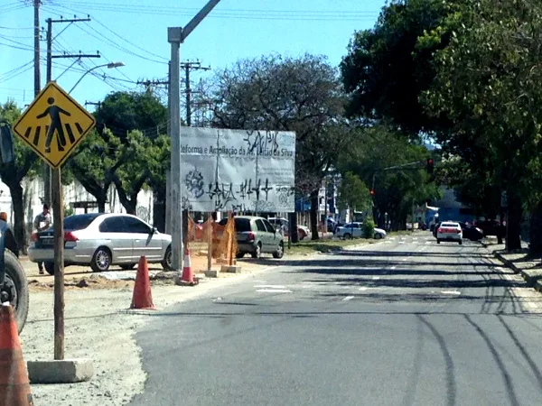 Obras na Leitão da Silva