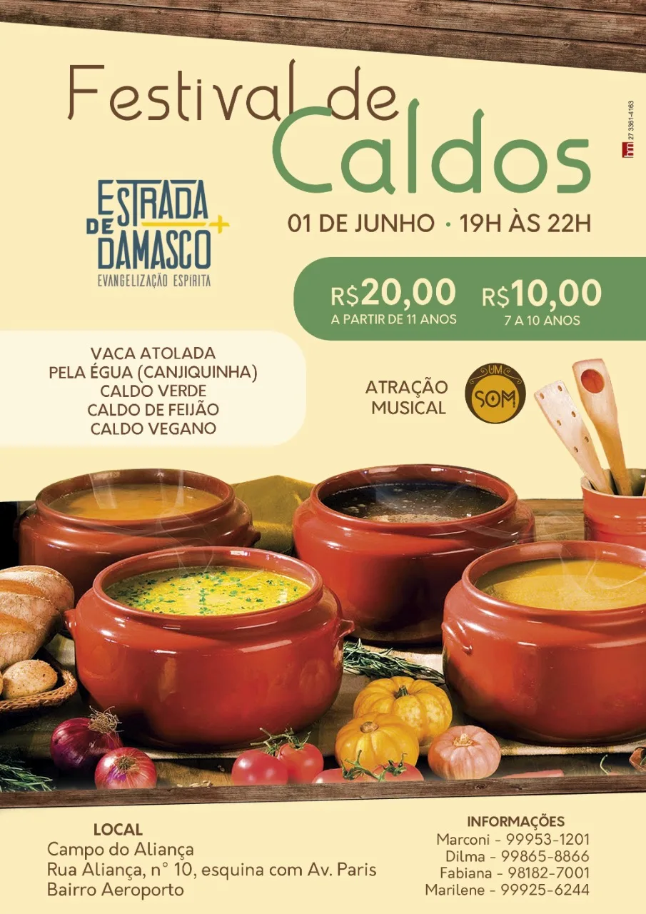 Festival de caldos movimenta o fim de semana em Guarapari