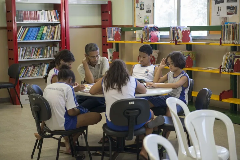 Biblioteca da EMEFTI Eunice Pereira Silveira